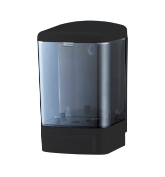 Distributeur de savon à bouton poussoir noir - 1000ml